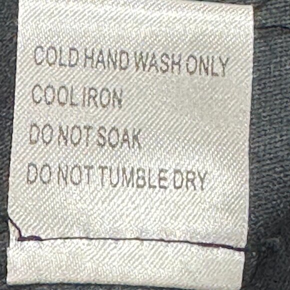 Princess Polly Vegan Faux Leather Black Pants Size 6 - Picture 8 of 8